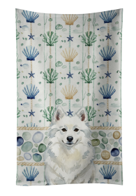 American Eskimo Coastal Sea Glass Kitchen Towel