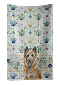 Belgian Laekenois Coastal Sea Glass Kitchen Towel