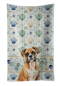Boxer Coastal Sea Glass Kitchen Towel