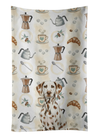 Liver Dalmatian Coffee Bar Kitchen Towel