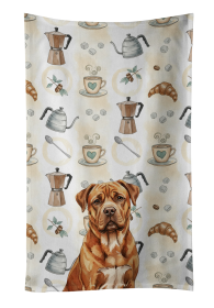 Mahogany Dogue de Bordeaux Coffee Bar Kitchen Towel