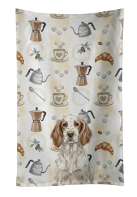 Liver Belton English Setter Coffee Bar Kitchen Towel