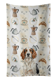 Tricolor English Setter Coffee Bar Kitchen Towel