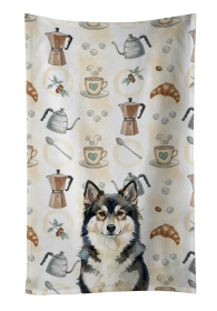 Finnish Lapphund Coffee Bar Kitchen Towel