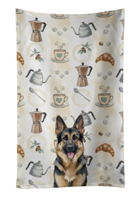 German Shepherd Coffee Bar Kitchen Towel