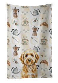 Goldendoodle Coffee Bar Kitchen Towel
