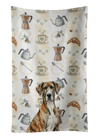 Brindle Great Dane Coffee Bar Kitchen Towel