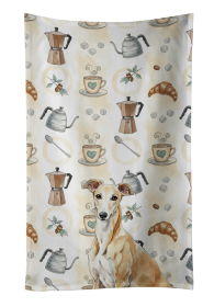 Fawn Greyhound Coffee Bar Kitchen Towel