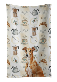 Red Greyhound Coffee Bar Kitchen Towel