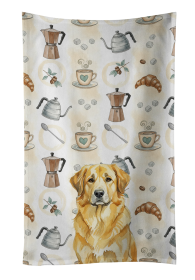Lion Yellow Leonberger Coffee Bar Kitchen Towel
