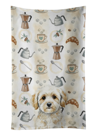 Maltipoo Coffee Bar Kitchen Towel