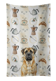 Fawn Mastiff Coffee Bar Kitchen Towel