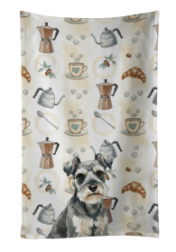Miniature Schnauzer Coffee Bar Kitchen Towel
