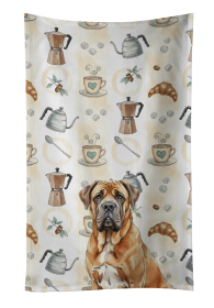 Neapolitan Mastiff Coffee Bar Kitchen Towel
