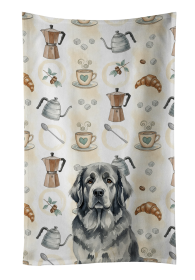 Gray Newfoundland Coffee Bar Kitchen Towel
