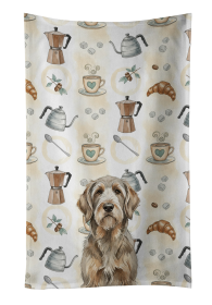 Grizzle and Tan Otterhound Coffee Bar Kitchen Towel