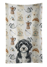Portuguese Water Dog Coffee Bar Kitchen Towel