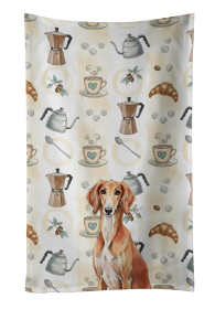 Red Saluki Coffee Bar Kitchen Towel