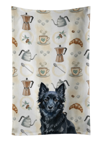 Schipperke Coffee Bar Kitchen Towel