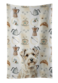 Sealyham Terrier Coffee Bar Kitchen Towel