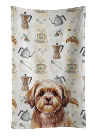 Liver Shih Tzu Coffee Bar Kitchen Towel