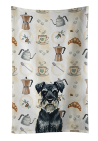 Standard Schnauzer Coffee Bar Kitchen Towel