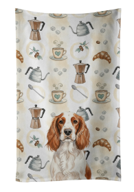 Welsh Springer Spaniel Coffee Bar Kitchen Towel