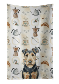 Welsh Terrier Coffee Bar Kitchen Towel