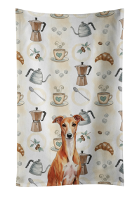 Red Whippet Coffee Bar Kitchen Towel