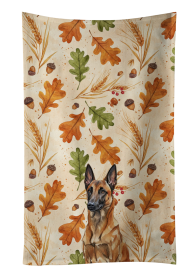 Mahogany Belgian Malinois Heirloom Fall Kitchen Towel