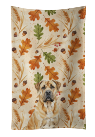 Fawn Boerboel Heirloom Fall Kitchen Towel