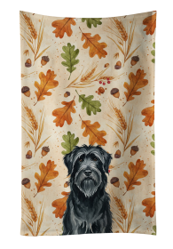 Black Briard Heirloom Fall Kitchen Towel