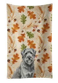 Gray Briard Heirloom Fall Kitchen Towel