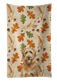 Tawny Briard Heirloom Fall Kitchen Towel
