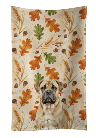 Bullmastiff Heirloom Fall Kitchen Towel