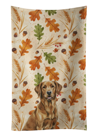 Chesapeake Bay Retriever Heirloom Fall Kitchen Towel