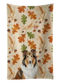 Sable Collie Heirloom Fall Kitchen Towel