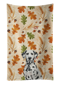 Dalmatian Heirloom Fall Kitchen Towel