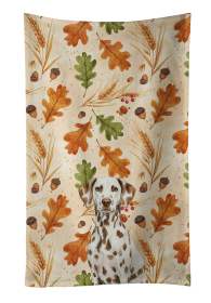Liver Dalmatian Heirloom Fall Kitchen Towel