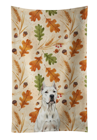 Dogo Argentino Heirloom Fall Kitchen Towel