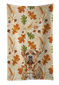 Dogue de Bordeaux Heirloom Fall Kitchen Towel