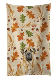 Fawn English Mastiff Heirloom Fall Kitchen Towel