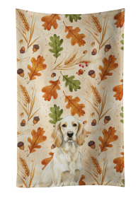Lemon Belton English Setter Heirloom Fall Kitchen Towel