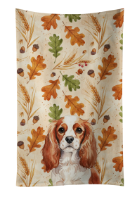Blenheim English Toy Spaniel Heirloom Fall Kitchen Towel