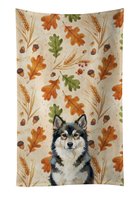 Finnish Lapphund Heirloom Fall Kitchen Towel