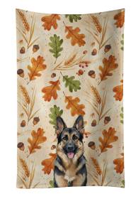German Shepherd Heirloom Fall Kitchen Towel