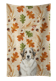 Badger Great Pyrenees Heirloom Fall Kitchen Towel