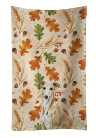 Fawn Greyhound Heirloom Fall Kitchen Towel