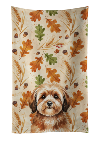 Sable Havanese Heirloom Fall Kitchen Towel