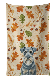 Kerry Blue Terrier Heirloom Fall Kitchen Towel